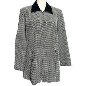 Mother’s Work Blazer M Vintage Checkered Jacket